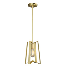 Moder Decorative Lighting Gold Steel Pendant Light